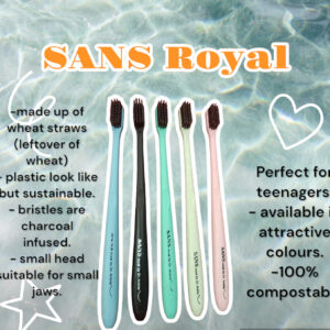 SANS Royal - Wheatgrass Toothbrush