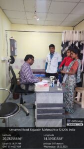 यशोरत्न हॉस्पिटल नामपूरतर्फे कजवडे येथे मोफत महाआरोग्य शिबिराचे आयोजन