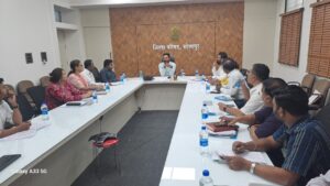 आरोग्य समिती सभा आयोजित – मुख्य कार्यकारी अधिकारी यांचे अध्यक्षतेखाली PMJAY ई-केवायसीची समीक्षा