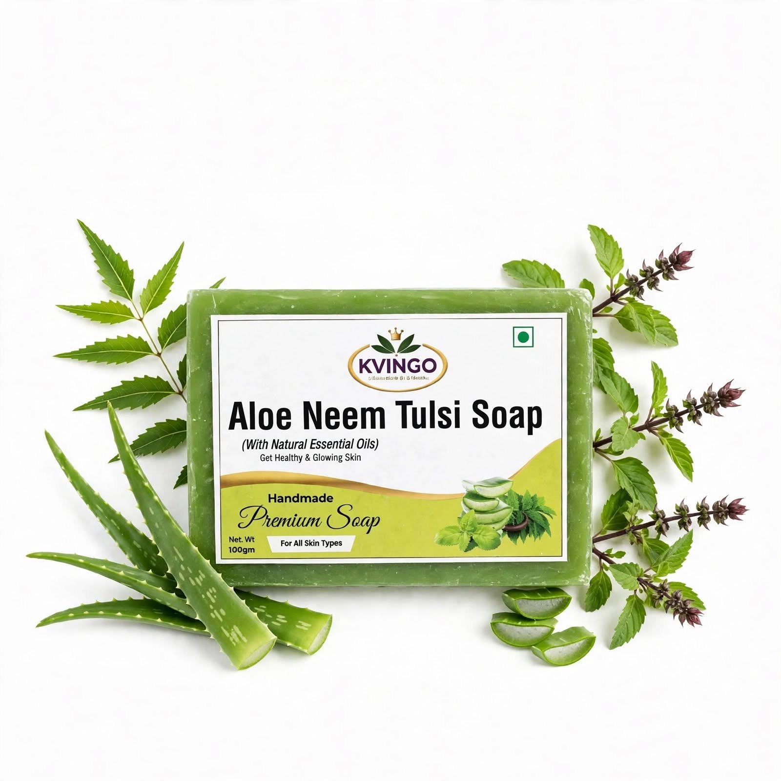 Aloe Neem Tulsi Soap